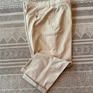 Coldwater Creek Hidden Stretch Waist Chino Crops Size 16